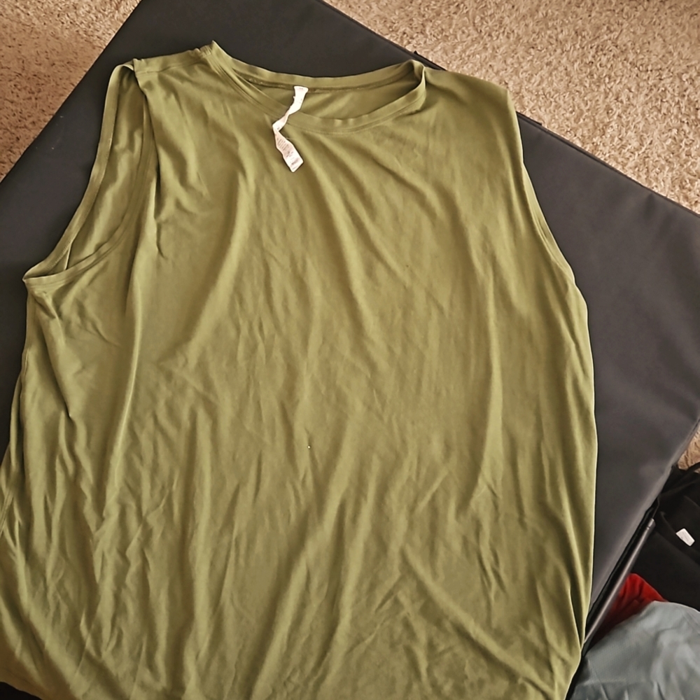 Size 14 Lululemon all yours tank